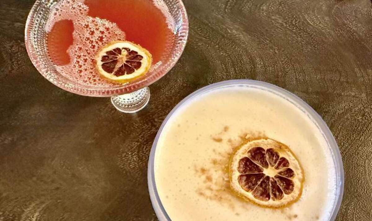  Lubbock’s proud of its Chilton cocktails, not always served in short round glasses. Photo credit: Christine Tibbetts 