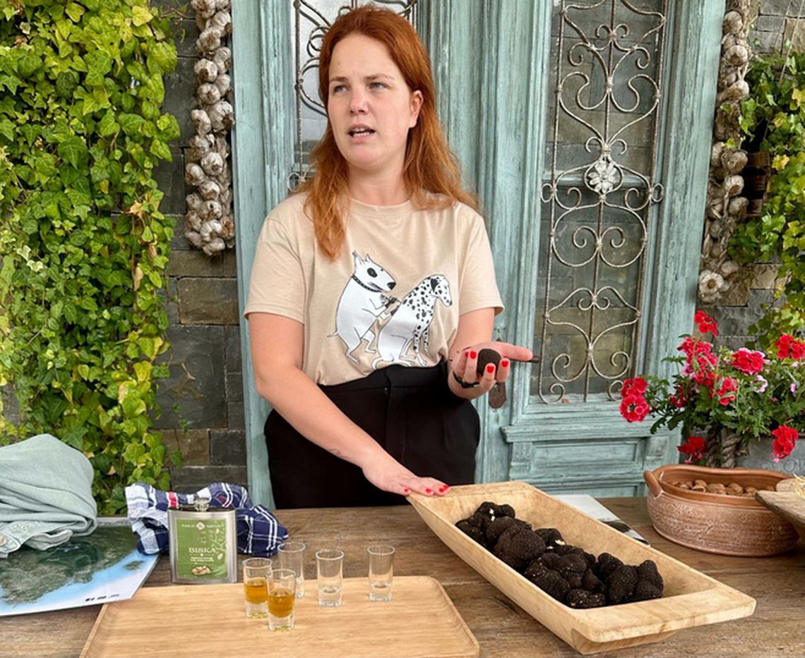 Ivana Karlic Ban shares her family's history with truffles. Photo credit: Barbara Redding