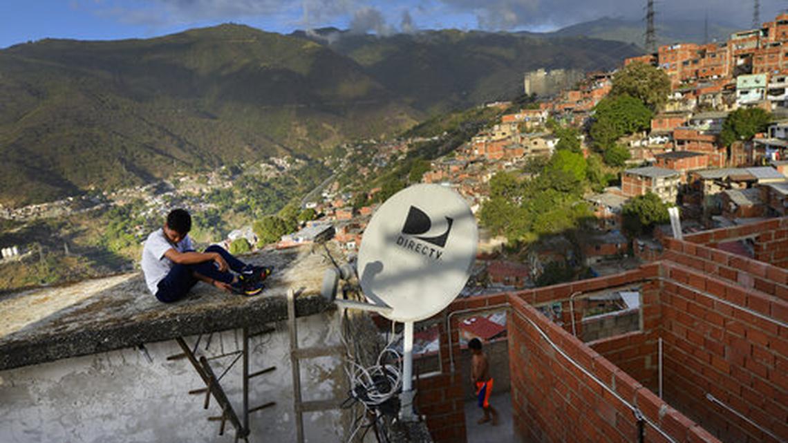 Archive photo from Jan. 9, 2020 of a view of the Catia neighborhood of Caracas, Venezuela.