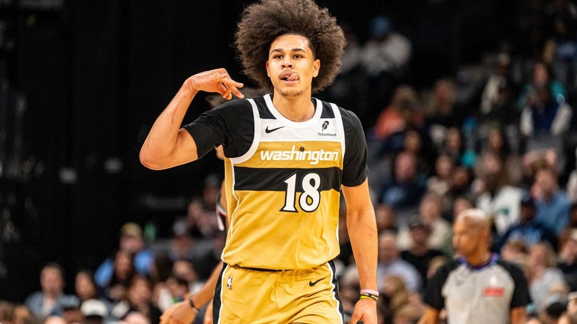 Wizards F Kyshawn George (elbow) out for season 