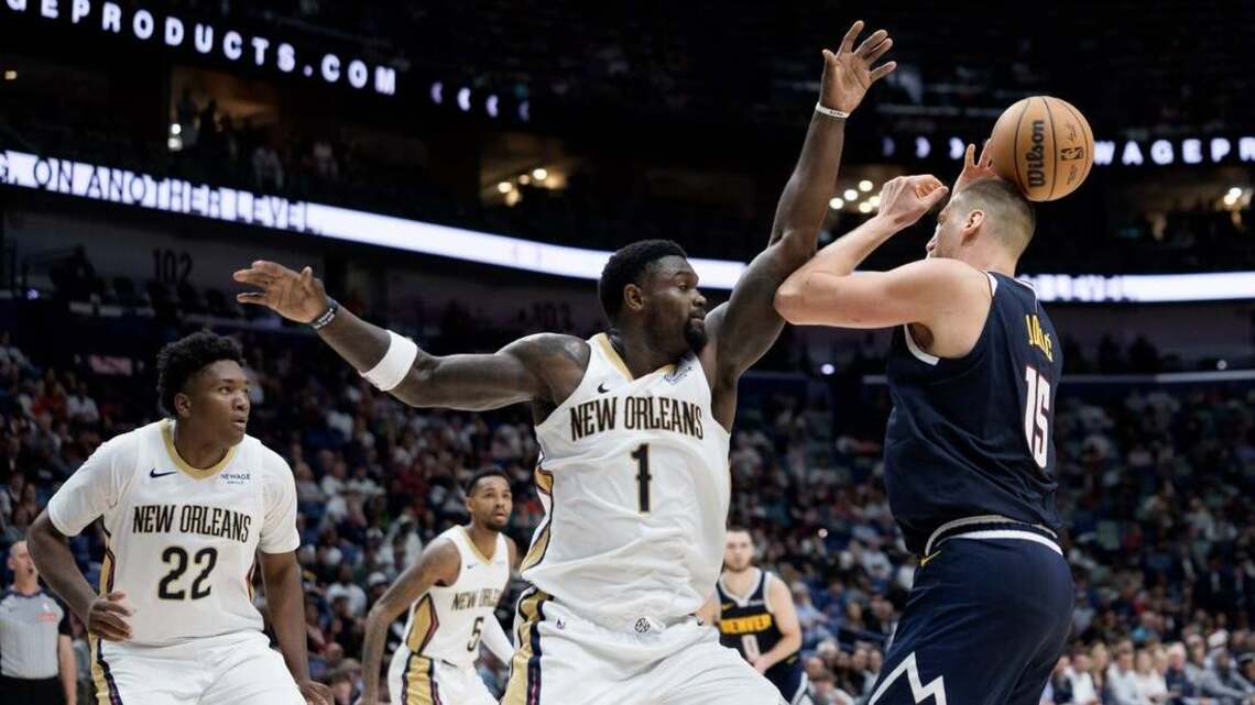 NBA roundup: Nikola Jokic's 200th triple-double leads Nuggets past Pelicans 