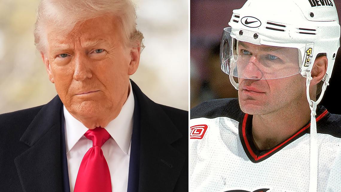 President Trump Honors Late NHL Star Claude Lemieux: ‘A Friend to the Family' 