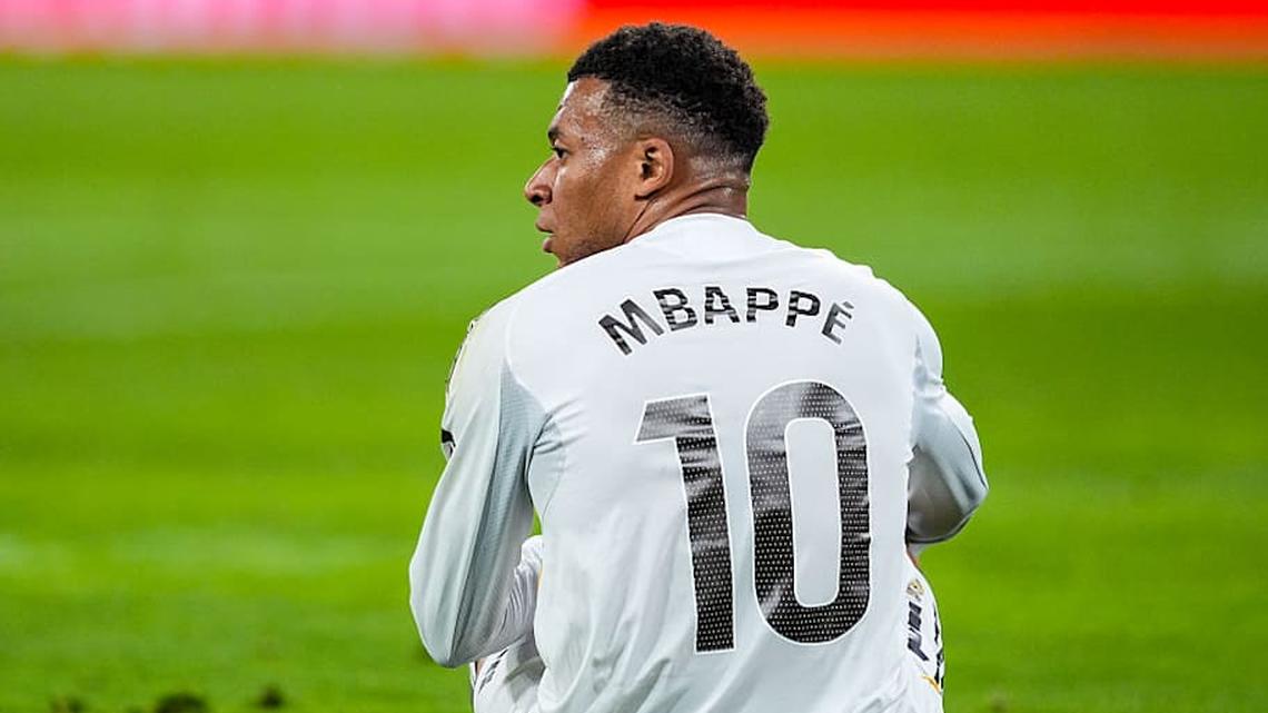  Kylian Mbappé has come under fire at Real Madrid. | Joaquin Corchero/Europa Press/Getty Images 
