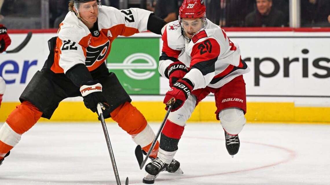 Canes roll to fifth straight victory, deny Flyers first win 