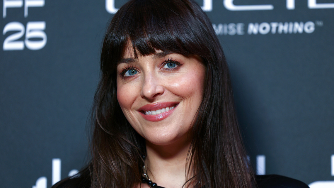 We've Been Waiting to Wear Dakota Johnson's Suede Layer Style - It's Time 