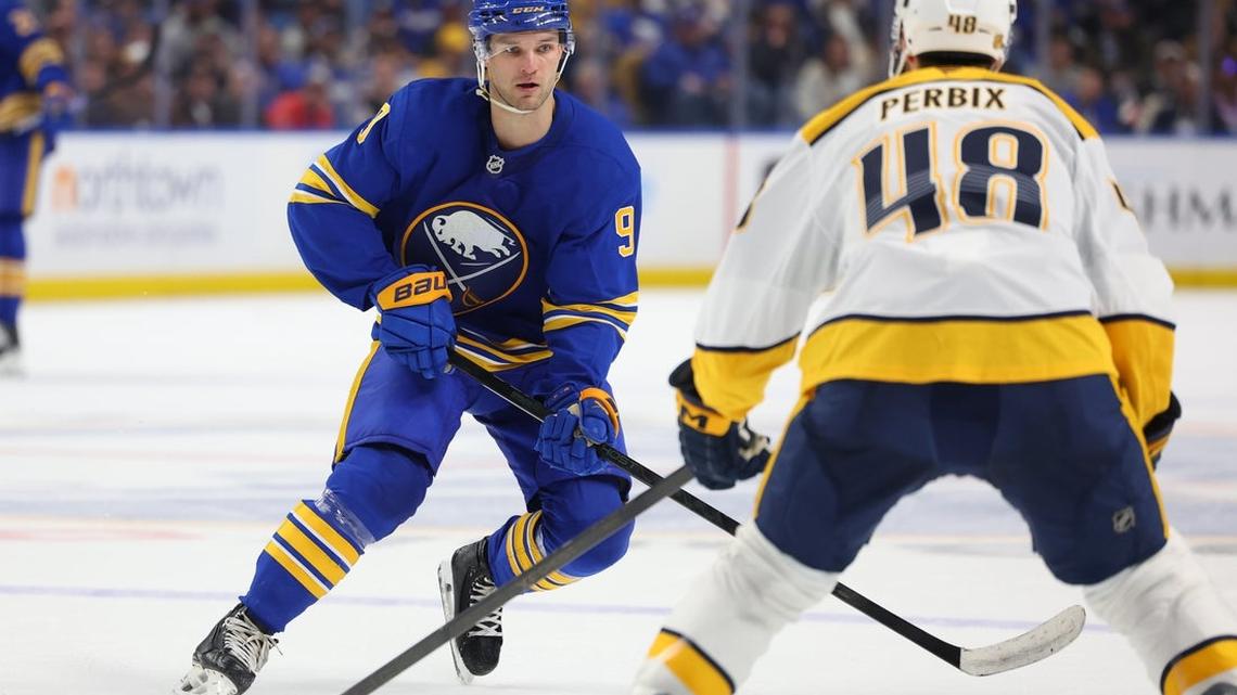 Sabres notch 6th straight win with victory over Predators 