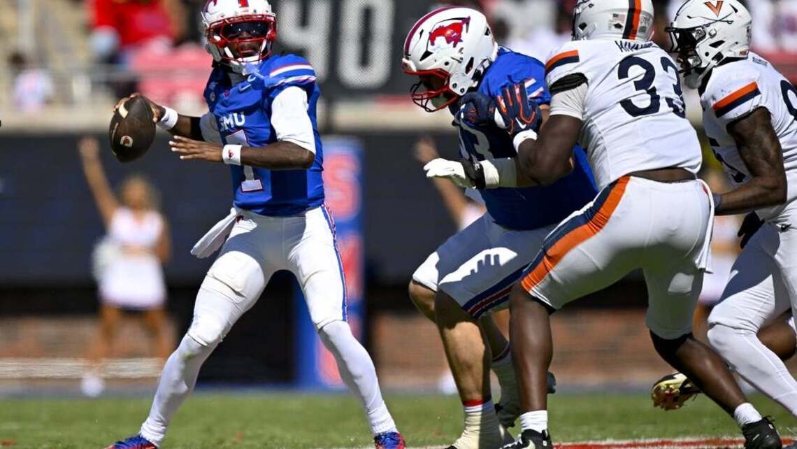 No. 23 SMU, with 'survive and advance' motto, gears up for Cal   