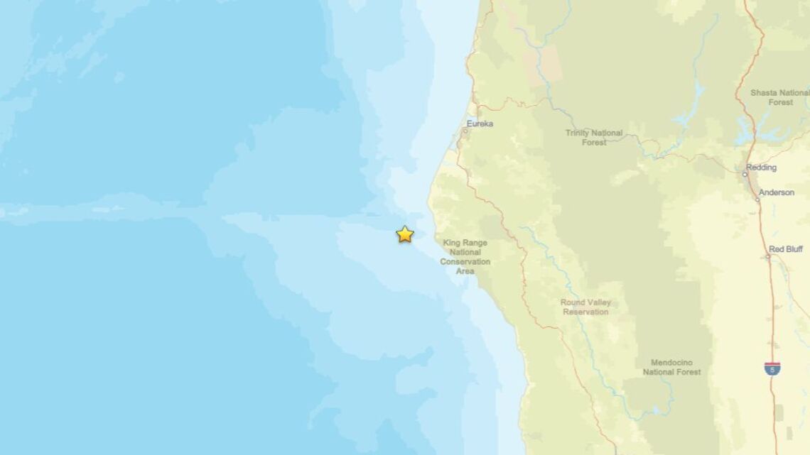 2.5 magnitude earthquake rattles close to Petrolia, CA on Aug. 31 