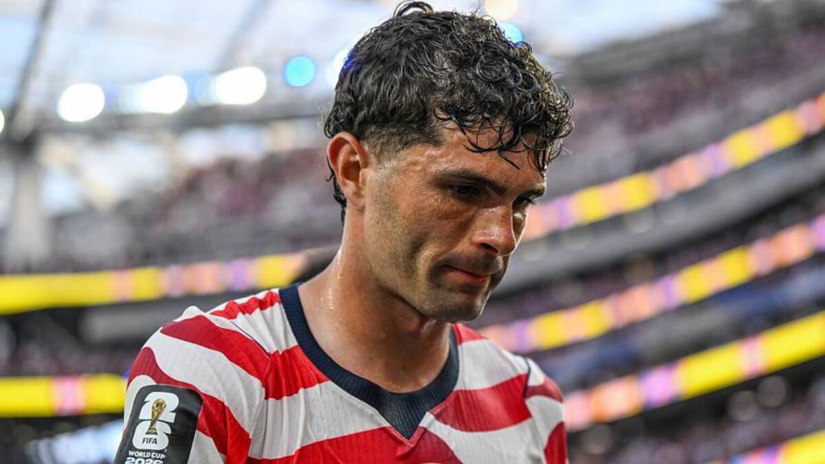  Christian Pulisic was forced off early for the USMNT against Paraguay. | Shaun Clark/ISI Photos/Getty Images 