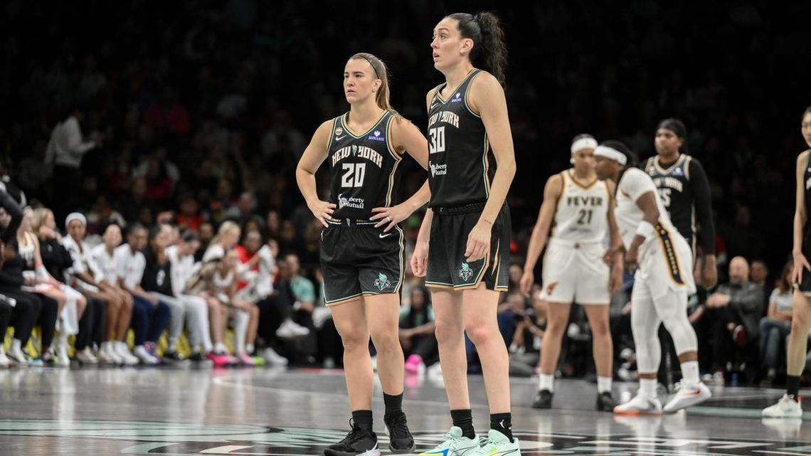 Sabrina Ionescu sidelined as Liberty travel to expansion Fire 