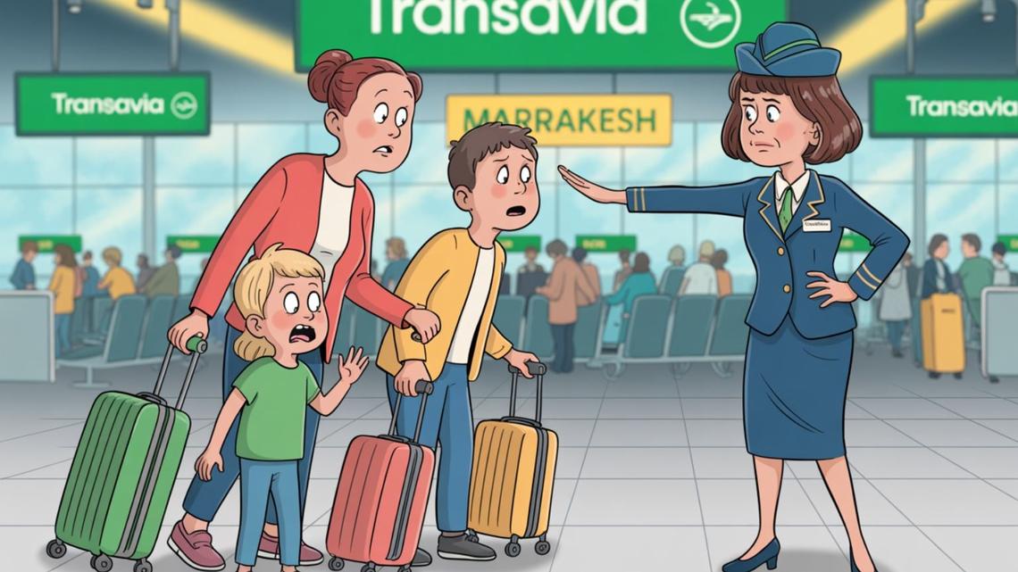 Why won't Transavia refund me for a ticket I already paid for? 