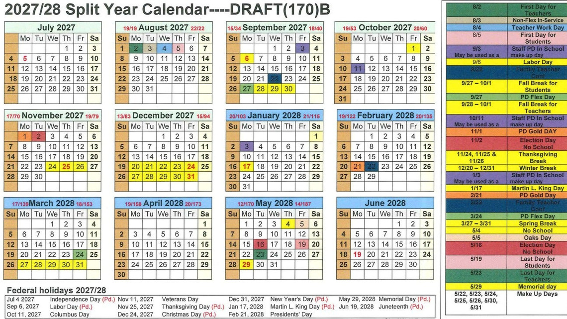 What proposed JCPS calendar changes could mean for your summer break 