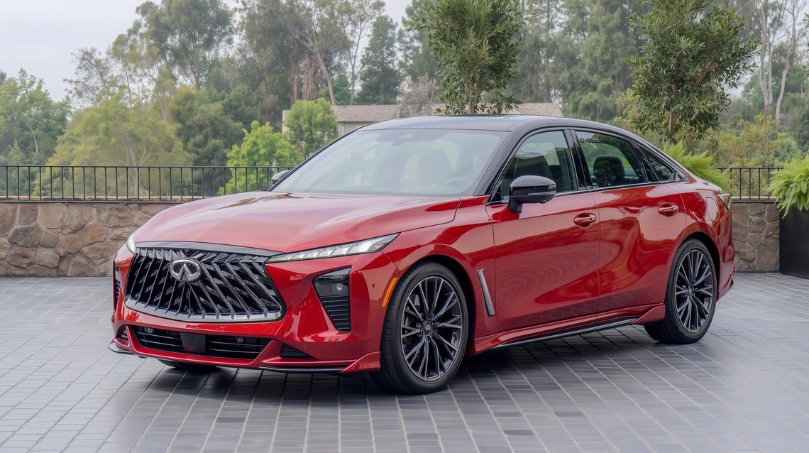  Infiniti Q50 Concept Art Cole Attisha Using Midjourney 7.0 and Gemini 3 Pro