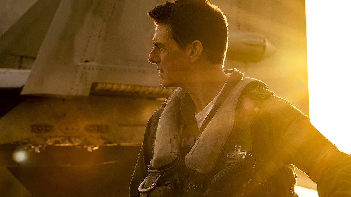 Tom Cruise plays Capt. Pete “Maverick” Mitchell in Top Gun: Maverick from Paramount Pictures, Skydance and Jerry Bruckheimer Films.