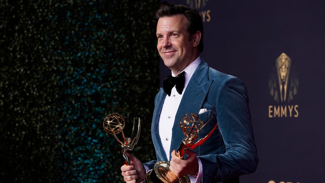 Jason Sudeikis was a double-fisted Emmy Award winner in 2021, when he earned best actor in a comedy, and “Ted Lasso” won best comedy series. The show also won best supporting actor and actress.