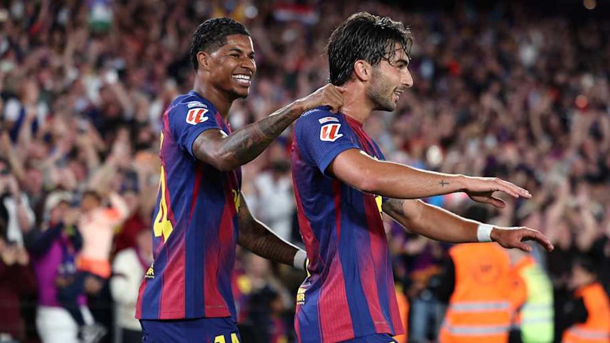  Barcelona have been exceptional during the run-in. | Josep Lago/AFP/Getty Images 