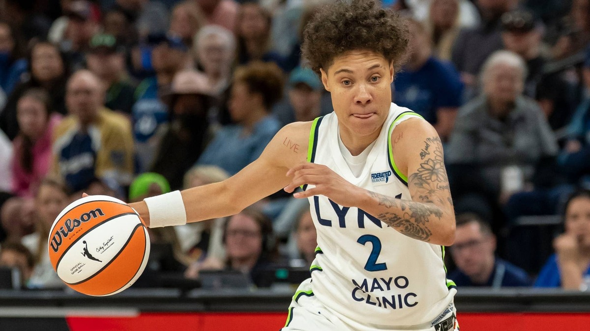  Minnesota Lynx player Natisha Hiedeman © Jesse Johnson-Imagn Images