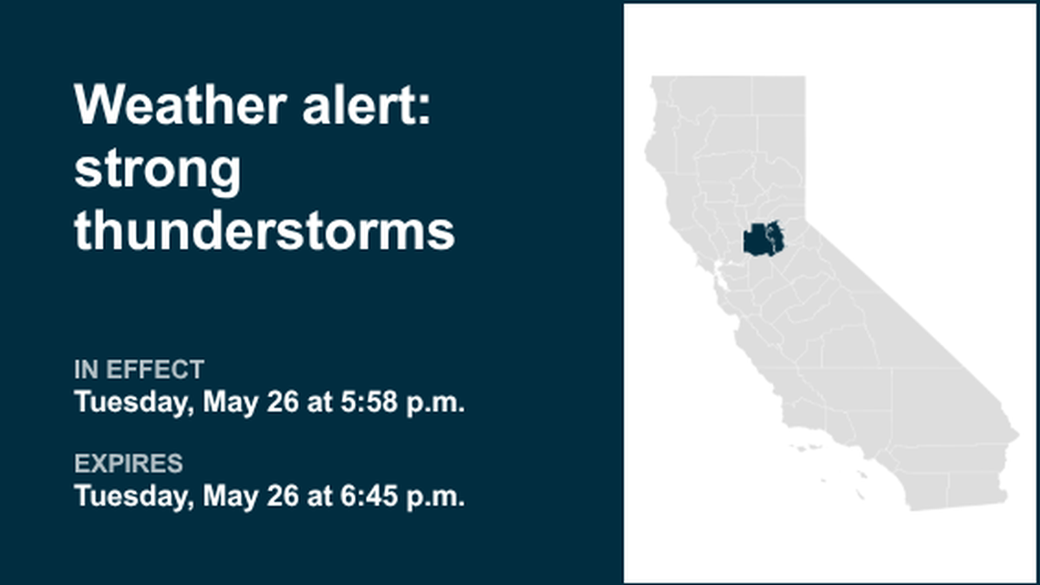 Thunderstorms with marble-sized hail Tuesday 