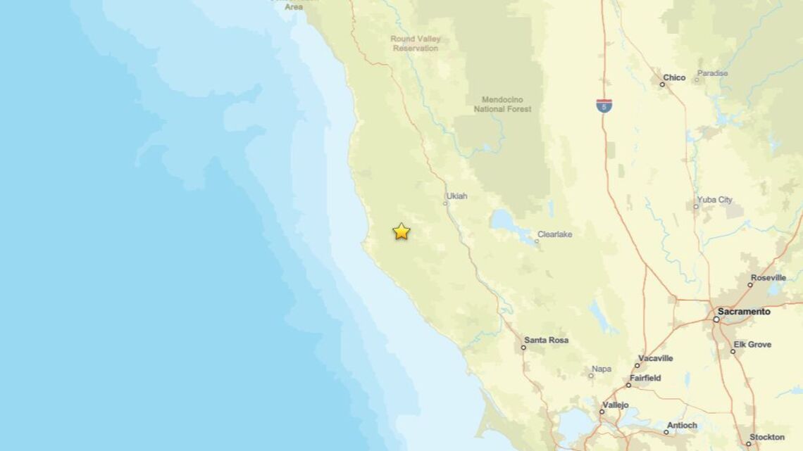 Sept. 28: Earthquake measuring 2.1 struck region close to Boonville, CA