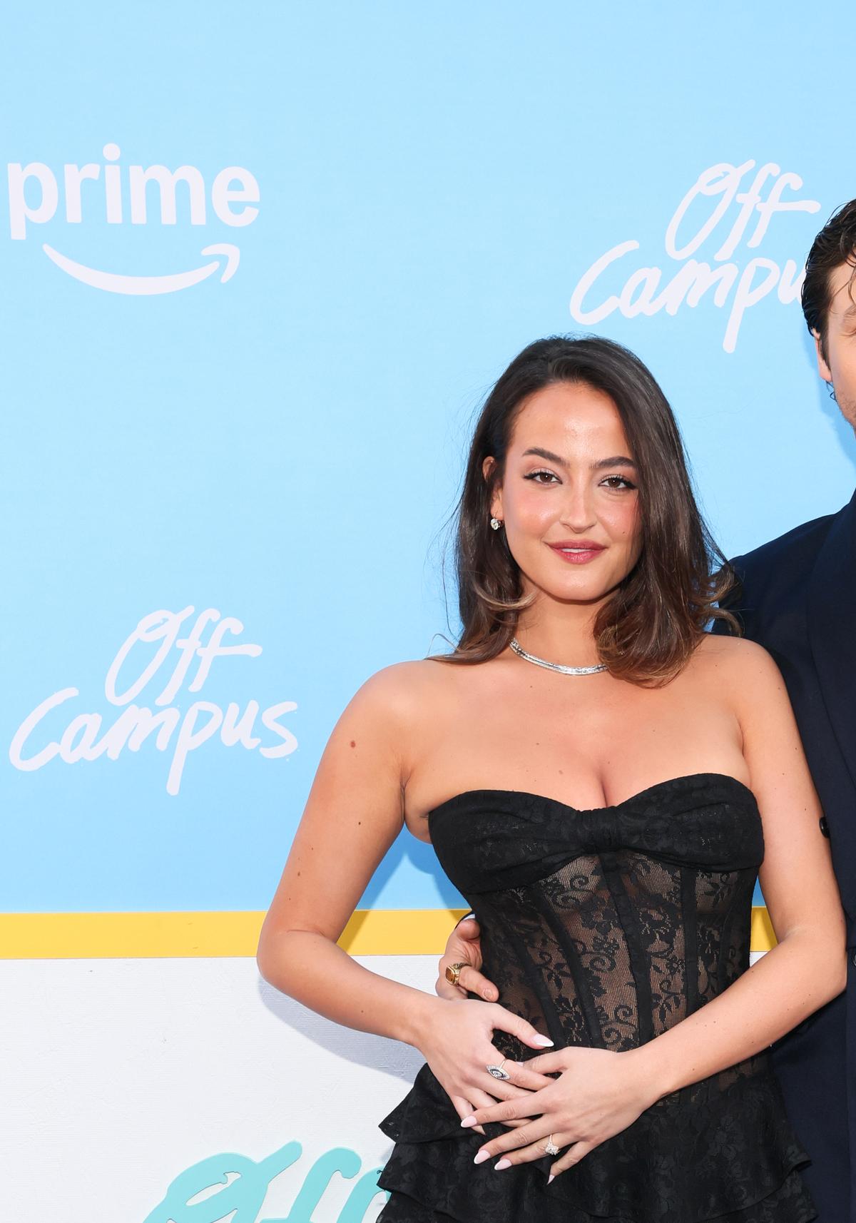 Victoria Lovatsis and Stephen Kalyn attend the premiere of “Off Campus” at Linwood Dunn Theater on April 29, 2026 in Los Angeles, California.Paul Archuleta / Contributor