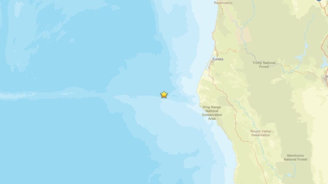 Aug. 5: Earthquake of 2.8 magnitude recorded near Petrolia, CA 