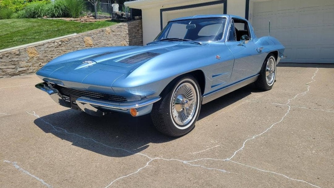1963 Chevrolet Corvette Split-Window Coupe for Sale With 43k Miles Shown