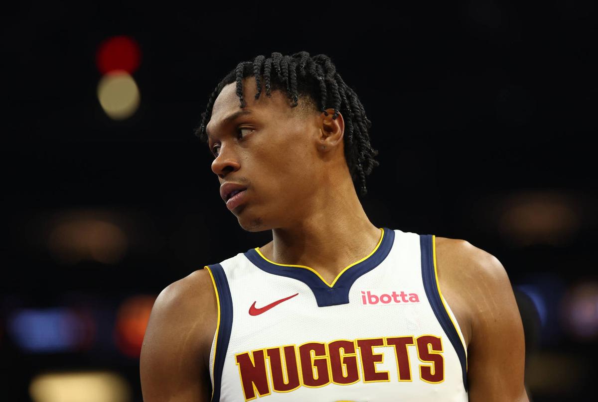  Peyton Watson's free-agency outlook could dramatically influence his defensive production and overall fantasy versatility next season. © Mark J. Rebilas-Imagn Images