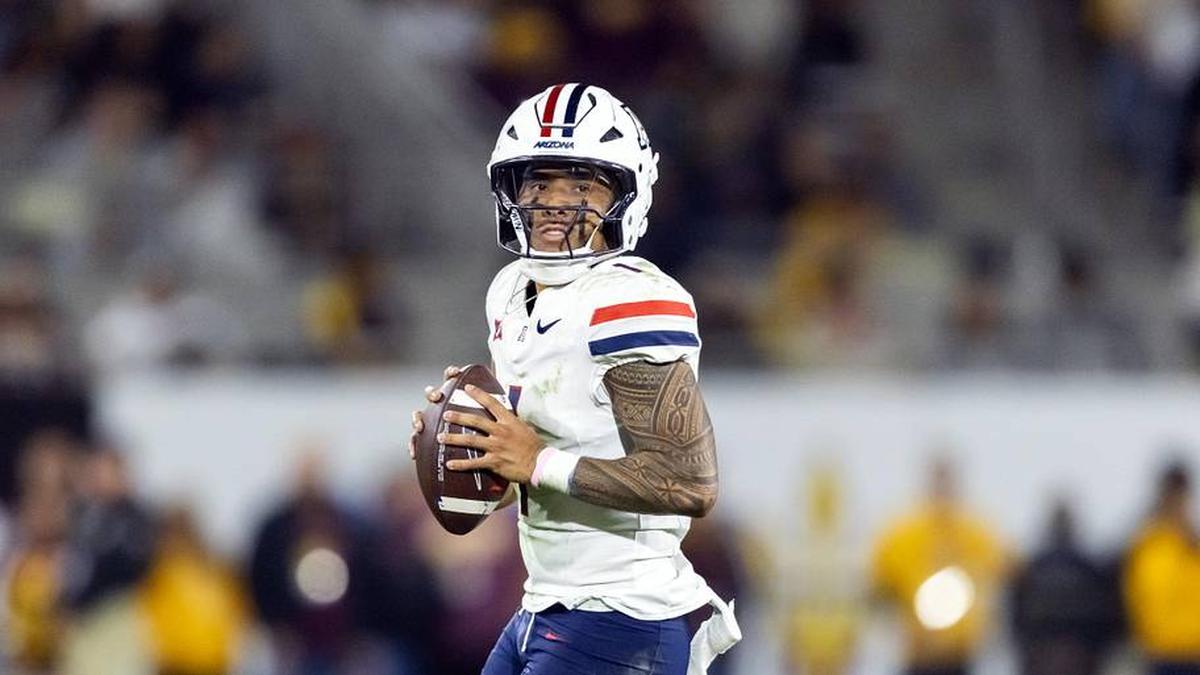  Arizona quarterback Noah Fifita is a three-year starter for the Wildcats. | Mark J. Rebilas-Imagn Images 