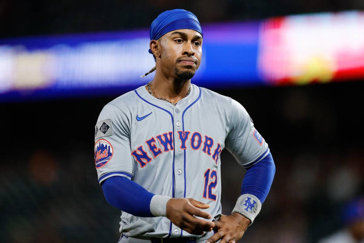  New York Mets shortstop Francisco Lindor (12) © Isaiah J. Downing-Imagn Images