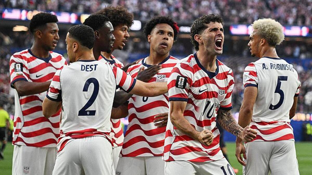  The USMNT got its World Cup campaign off to a dream start in Los Angeles. | Sebastian Frej/Getty Images 