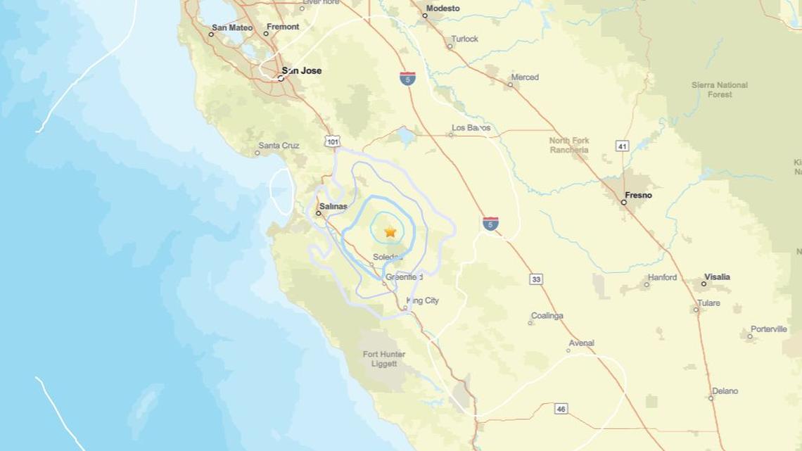 Update: Seismic activity on March 2 - 3.4 magnitude earthquake near Pinnacles, CA recorded 