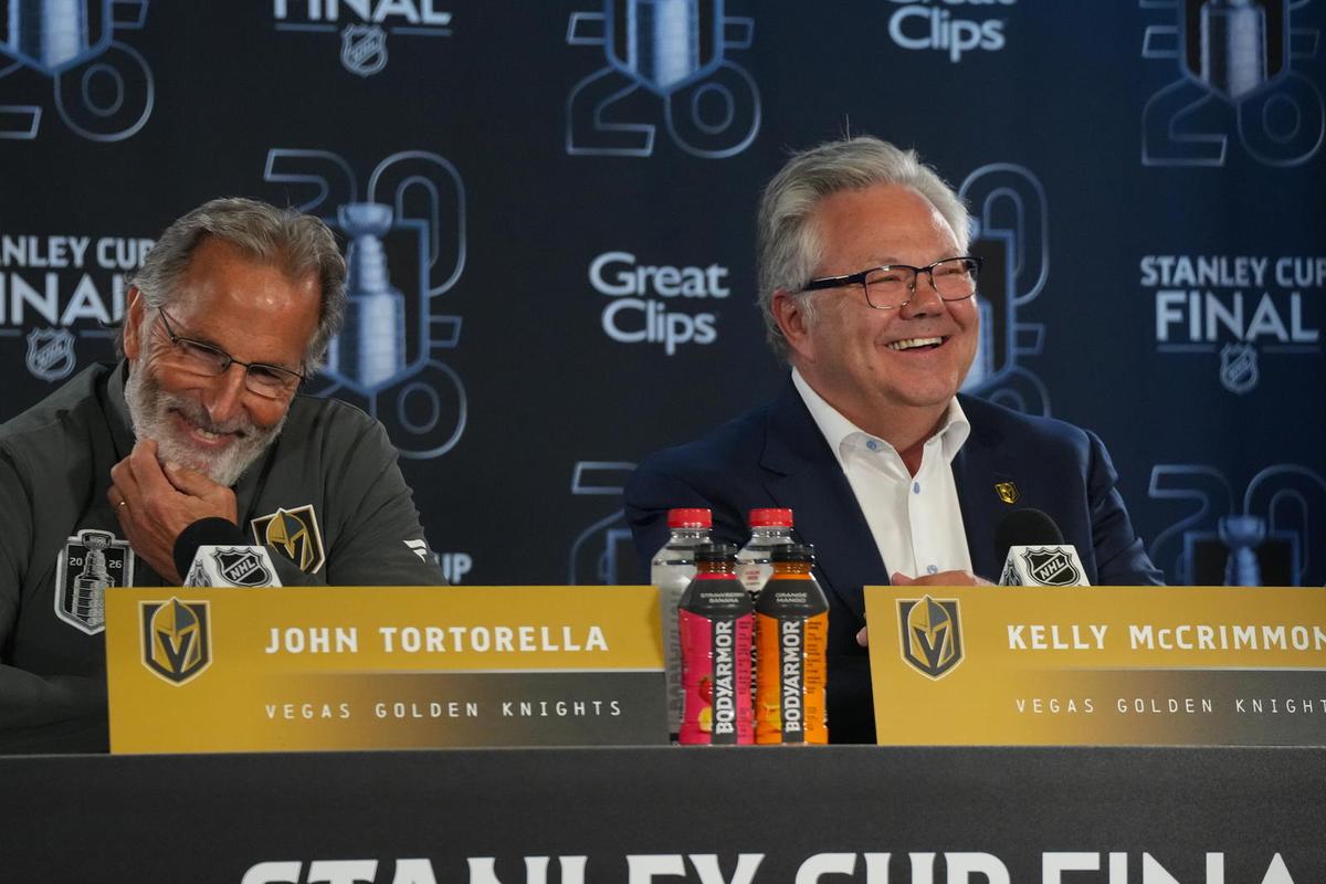  ‘Guidance Counselor' Tortorella ‘Being Really Modest' About Role With Golden Knights, Says McCrimmon 