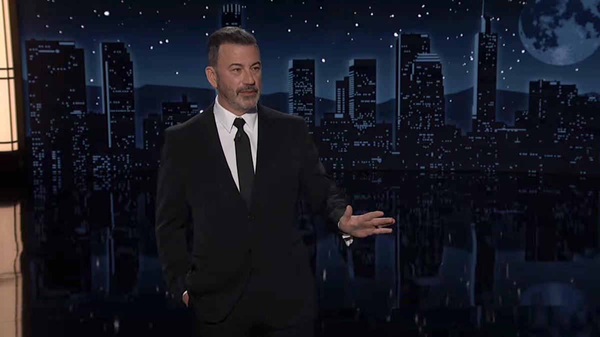  Jimmy Kimmel en "Jimmy Kimmel Live!".Courtesy YouTube/ABC 