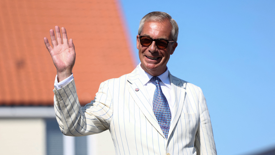 Nigel Farage regains UK parliamentary seat, fights off Count Binface challenge 