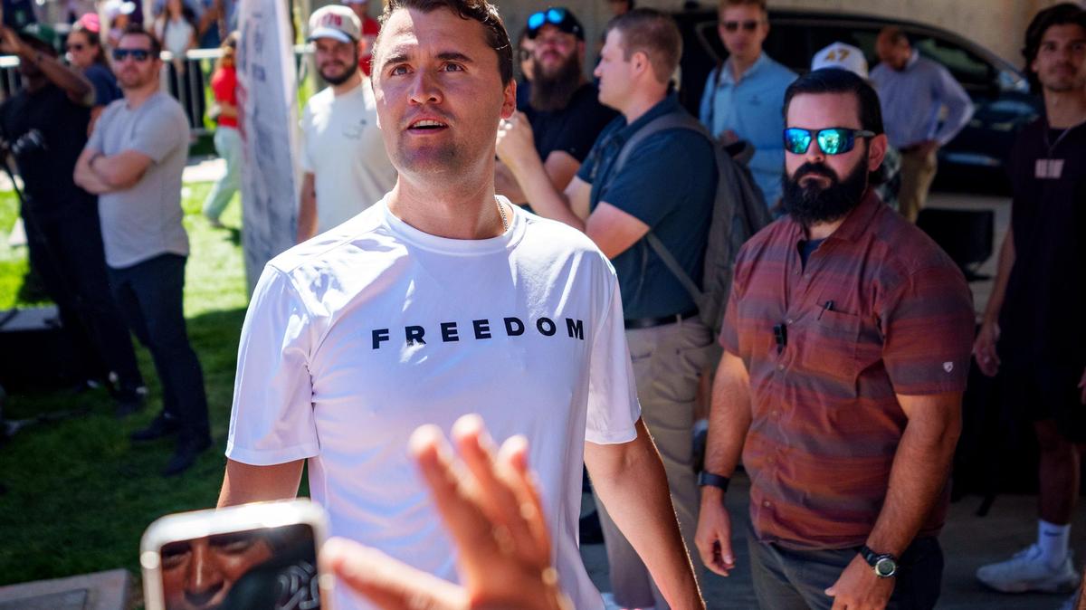 Charlie Kirk. 