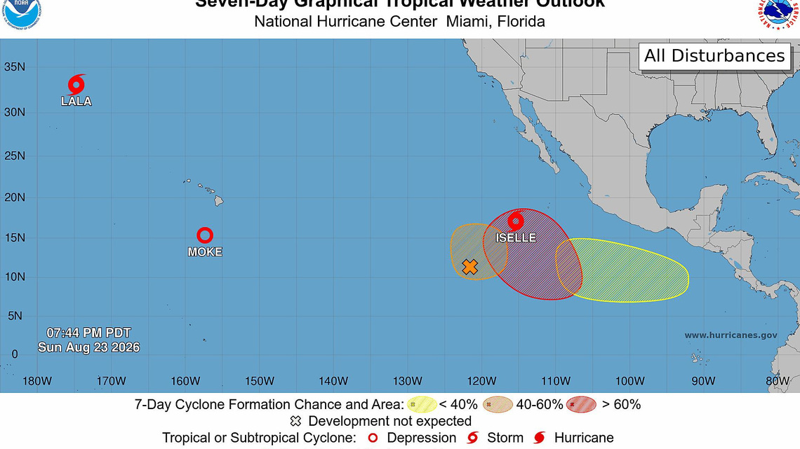 Hurricane forecasters track 9 systems across Pacific, Atlantic