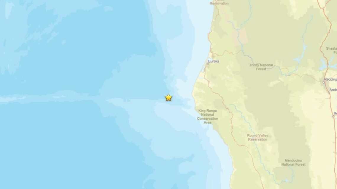 Update: Seismic activity on May 25 - 2.3 magnitude earthquake close to Petrolia, CA registered 