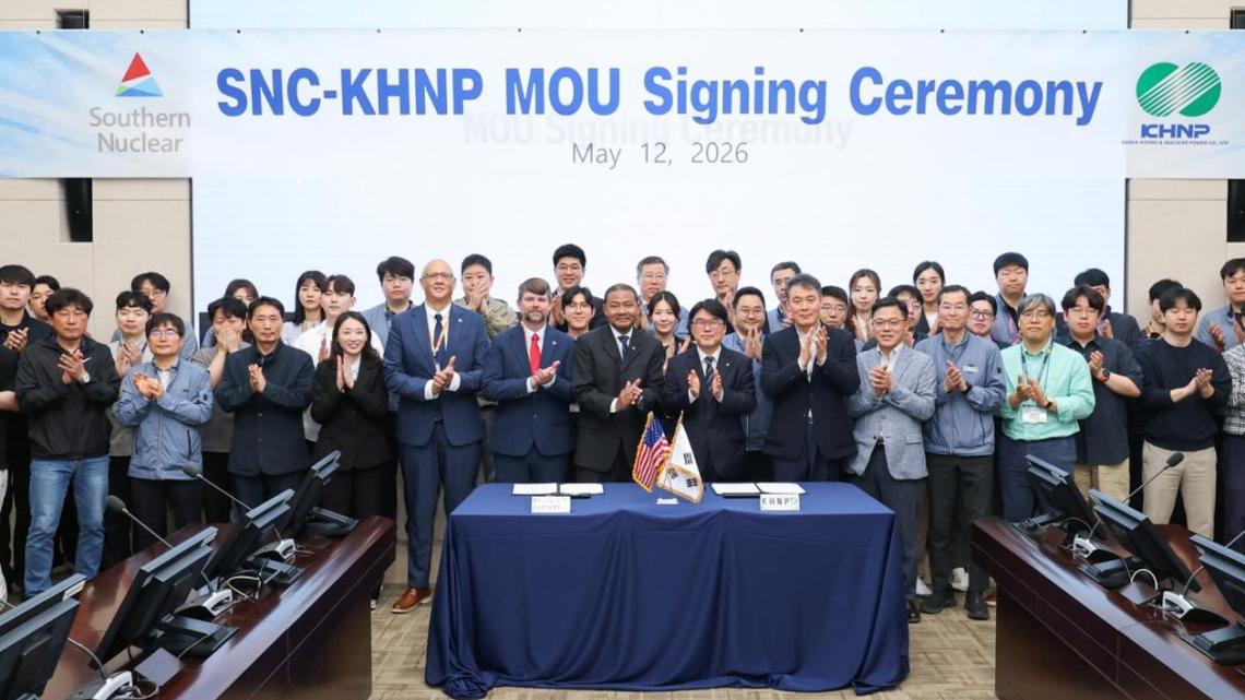 Korea Hydro & Nuclear Power partners with U.S. firm Southern Nuclear 