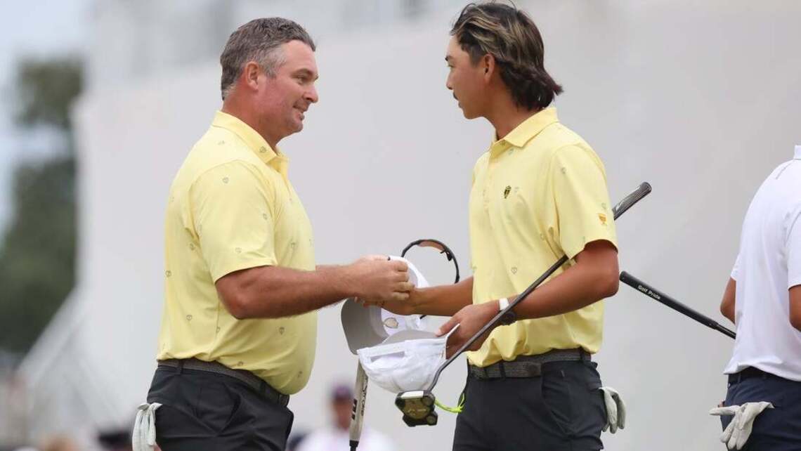 International team remains in front on Day 3 of Presidents Cup