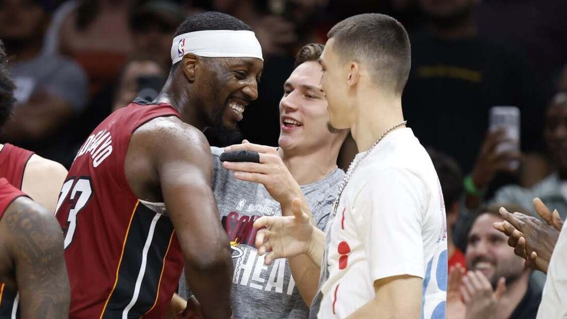 Reports: Bam Adebayo punches ex-Heat teammate Tyler Herro 