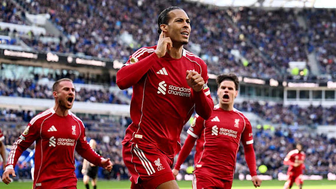  Virgil van Dijk can always deliver a haul. | Liverpool FC/Getty Images 