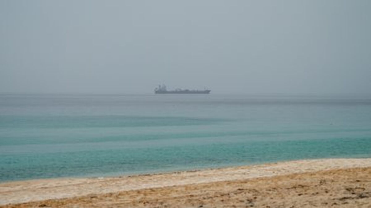 Oil tanker JORYA sails at the sea near the Omani coast, as seen from Musandam, Oman, June 25, 2026. REUTERS/Stringer
