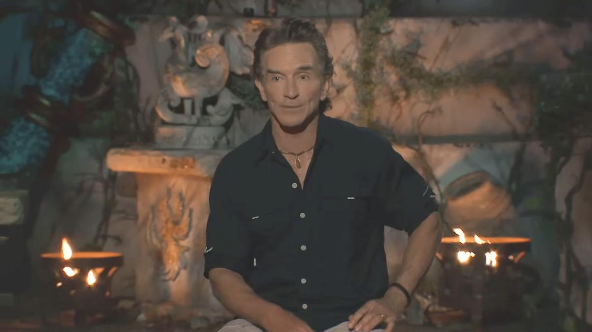 Jeff Probst in "Survivor" season 50.Courtesy YouTube/CBS 