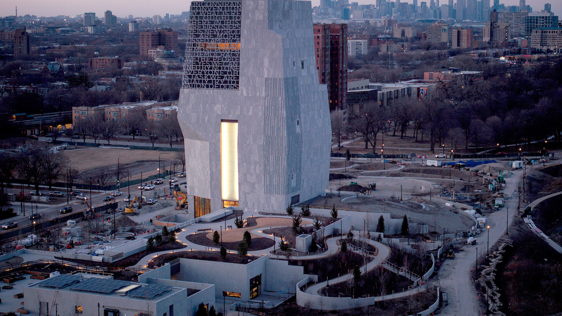 Barack Obama was the shadow architect of a Chicago-style treasure box museum 