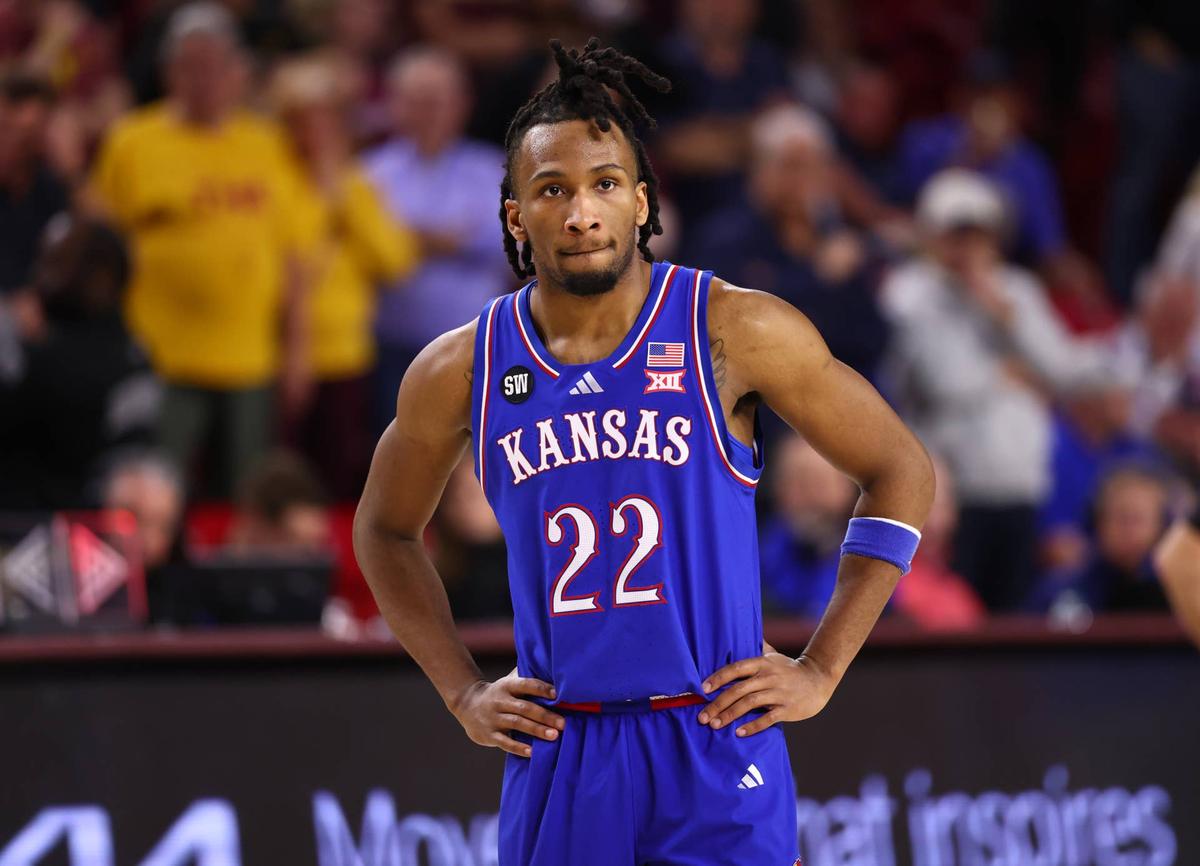  Darryn Peterson profiles as an impactful rookie with strong scoring upside. Mark J. Rebilas-Imagn Images