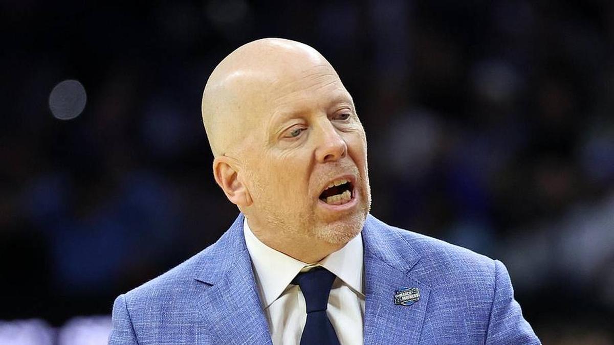  Mar 20, 2026; Philadelphia, PA, USA; UCLA Bruins head coach Mick Cronin reacts in the second half during a first round game of the men's 2026 NCAA Tournament at Xfinity Mobile Arena. Mandatory Credit: Bill Streicher-Imagn Images | Bill Streicher-Imagn Images 