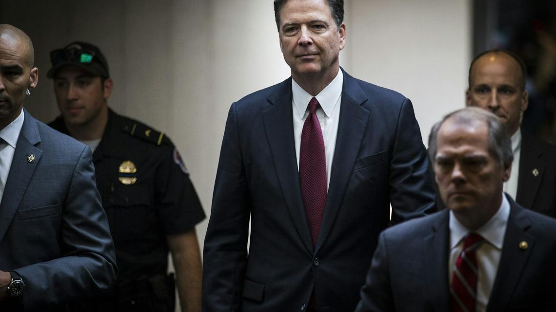 James Comey's Instagram seashell post sits in a murky legal zone between protected political speech and criminal threat 