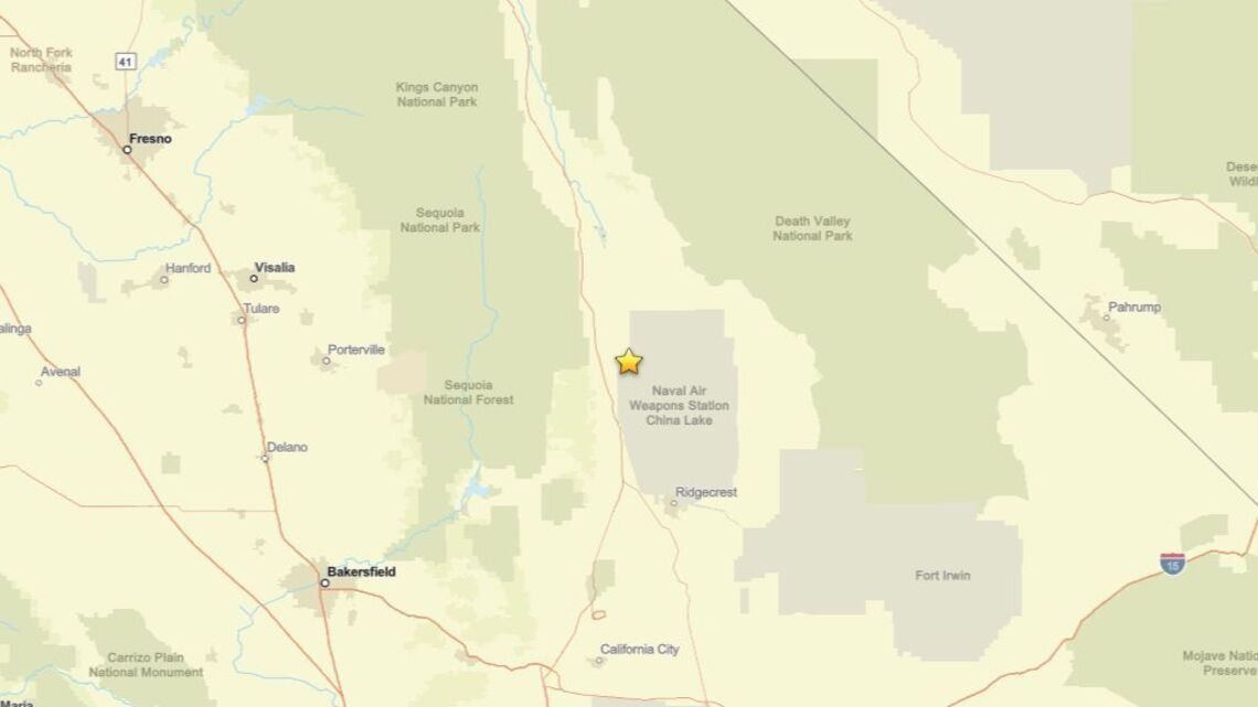 Update: Aug. 24 - 2.1 magnitude earthquake detected close to Coso Junction, CA 