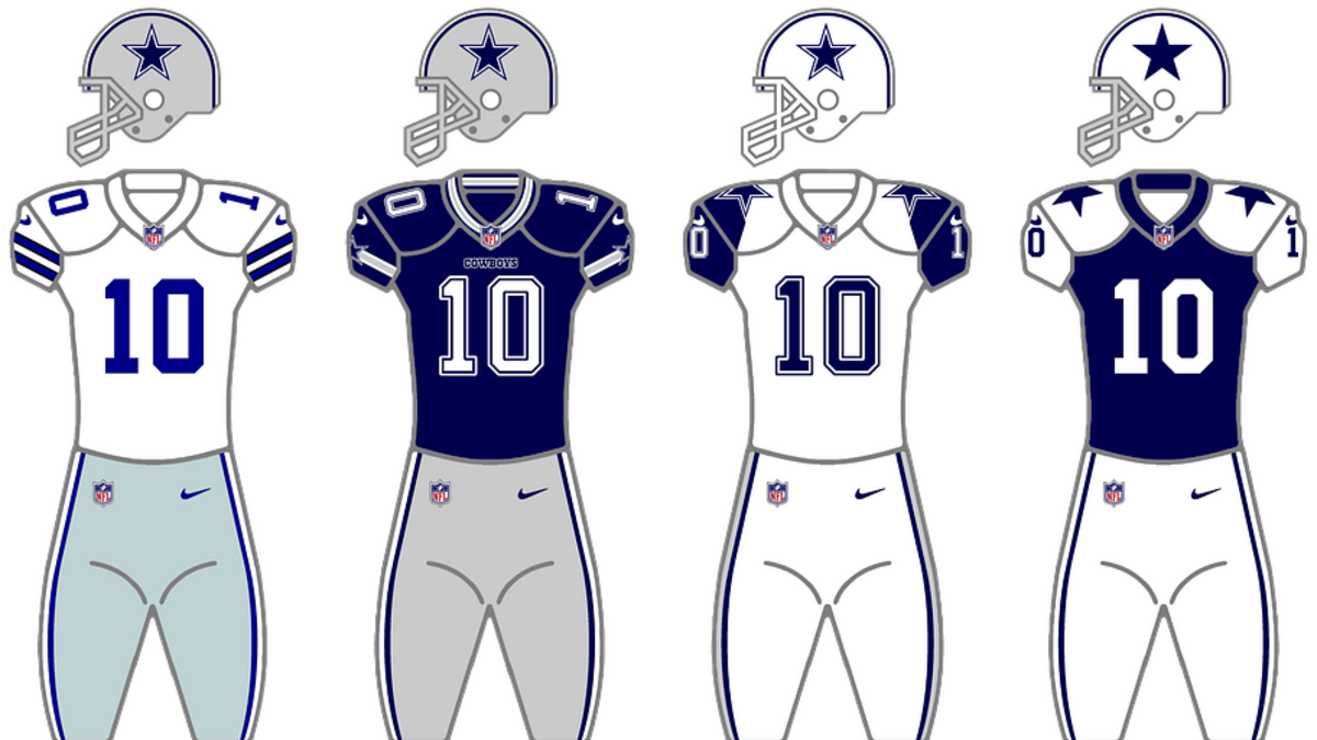  The Cowboys have the NFL's most iconic uniform. | Photo via Wikipedia. 