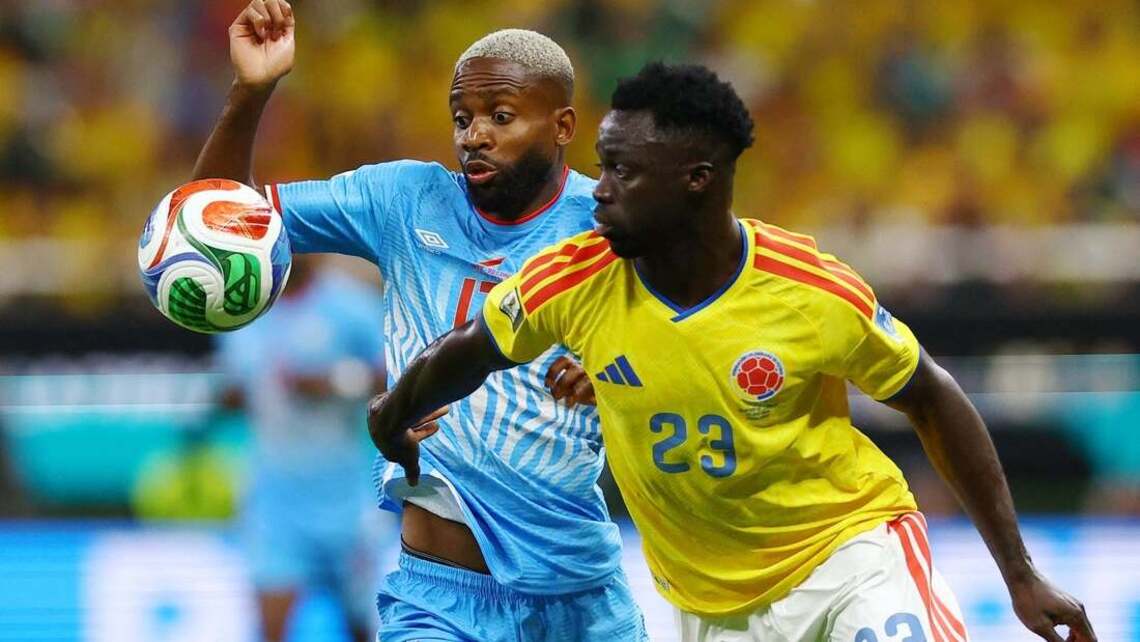 Late tally proves enough as Colombia top DR Congo, clinch advancement 